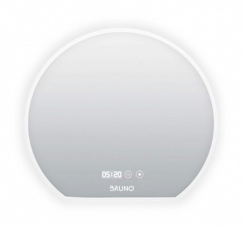 BRUNO καθρέφτης μπάνιου LED BRN-0202, ημικυκλικός, 24W, 73x80cm, IP67 BRN-0202