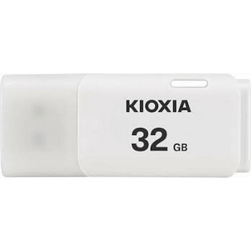 Kioxia TransMemory U202 32GB USB 2.0 Stick Λευκό (LU202W032GG4)