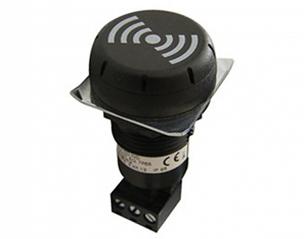 ΣΕΙΡΗΝΑ BUZZER ΠΙΝΑΚΟΣ Φ22 230VAC 85dB ΜΑΥΡΗ ESV AUER
