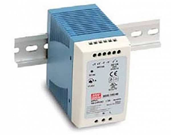 ΤΡΟΦΟΔΟΤΙΚΟ ΡΑΓΑΣ 96W/48VDC/2A PFC ULTRA SLIM MDR-100-48 MEAN WELL
