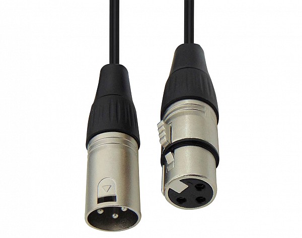 ΚΑΛΩΔΙΟ ΗΧΟΥ CANON 3P ΑΡΣΕΝΙΚΟ ΣΕ CANON 3P ΘΗΛΥΚΟ 10m T1902-009 VIC BAG OWI