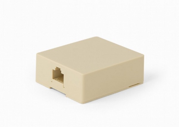 Gembird Surface mount box 8P8C Cat 5e Unshielded TA-468