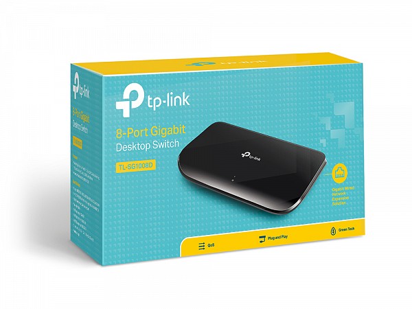 Tp-Link 8-Port Gigabit Desktop Switch TL-SG1008D v11