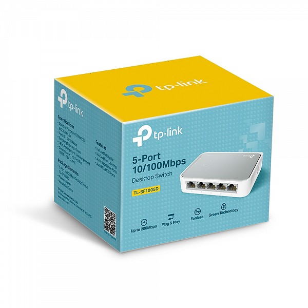 Tp-Link Switch 5PORT 10/100 TL-SF1005D v16