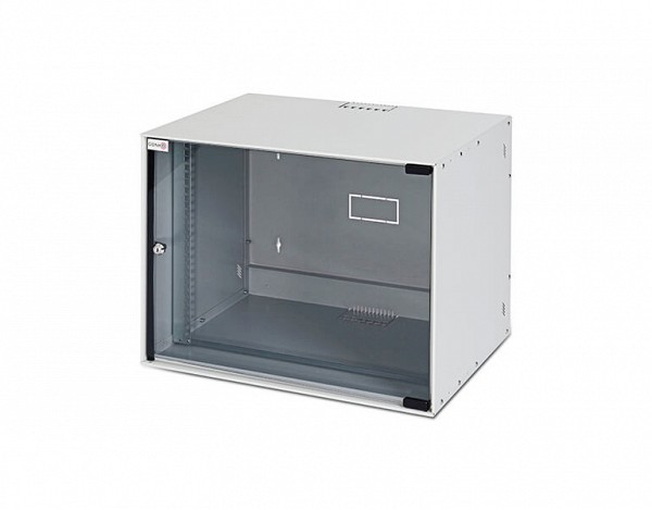Mirsan Επίτοιχη καμπίνα 6U 10 W=306mm, D=300mm LIGHT GREY SOH06U30MN.02