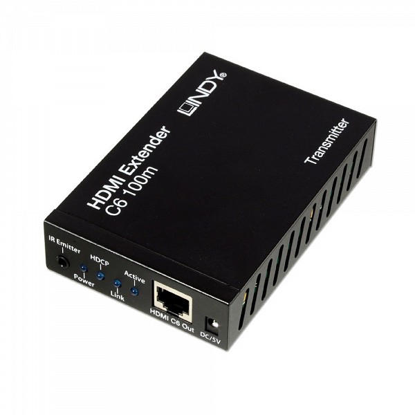 LINDY EXTENDER Transmitter HDMI 100m Cat6 With HDBaseT 38019