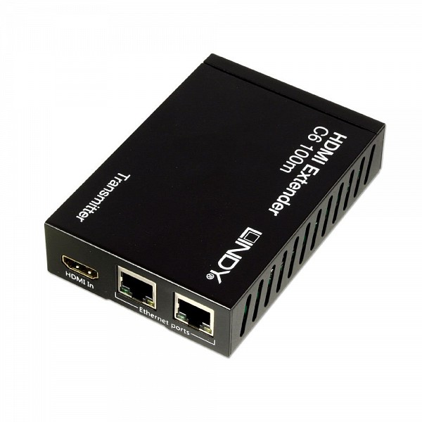 LINDY EXTENDER Transmitter HDMI 100m Cat6 With HDBaseT 38019