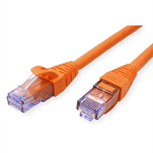 Roline UTP 1m Cat6a πορτοκαλι Component level LSOH snagless 21.15.2771-100