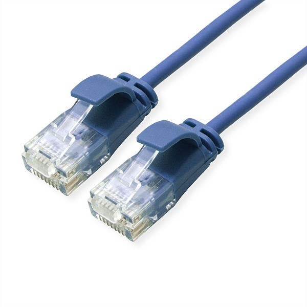 Roline UTP 3m Cat6a Μπλέ Slim LSZH 21.15.3946