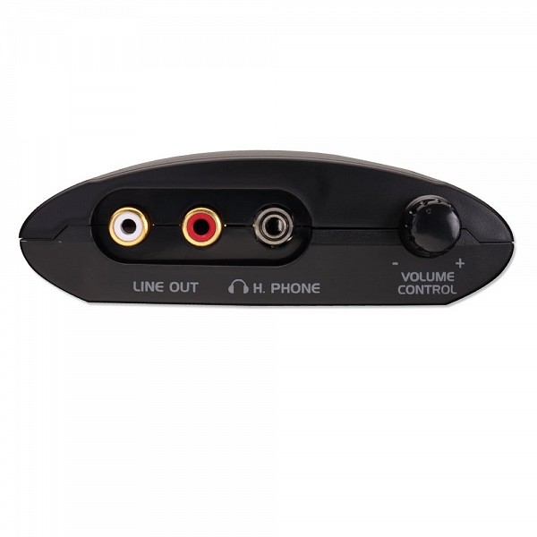 LINDY Converter SPDIF Coaxial, Toslink to Analogue & Headphone 20376