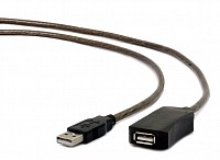 Cablexpert Active USB extension cable 10 Black UAE-01-10M