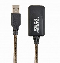Cablexpert Active USB extension cable 10 Black UAE-01-10M