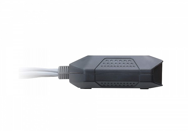 Aten KVM 2PORT DISPLAY PORT/USB ΜΕ ΗΧΟ ΕΝΣΩΜΑΤΩΜΕΝΑ ΚΑΛΩΔΙΑ CS22DP