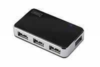 Digitus HUB 4 PORT USB 2.0 ΜΕ ΤΡΟΦΟΔΟΤΙΚΟ DA-70220