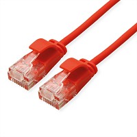 Roline UTP 3m Cat6a Κόκκινο Slim LSZH 21.15.3916