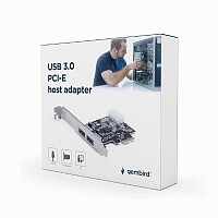 Gembird USB 3.0 PCI-E host adapter UPC-30-2P