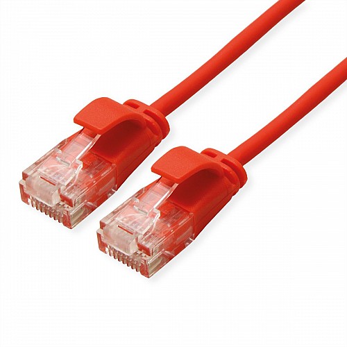 Roline UTP 3m Cat6a Κόκκινο Slim LSZH 21.15.3916
