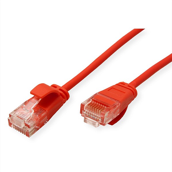 Roline UTP 3m Cat6a Κόκκινο Slim LSZH 21.15.3916