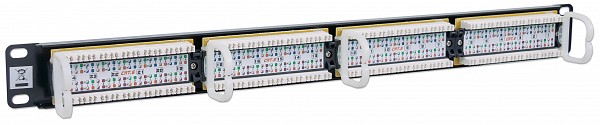 Intellinet Patchpanel 24-Port CAT6 UTP ΜΑΥΡΟ 520959
