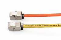 DIGITUS Cat. 6A keystone module, shielded with intelligent cable manager DN-93617