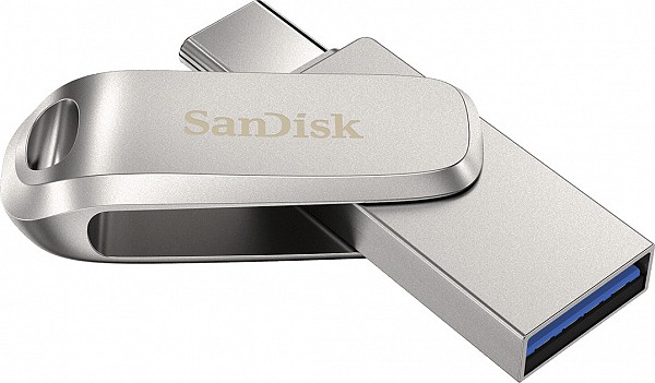 SanDisk Ultra Dual Drive Luxe USB 3.1 Type-C 64GB (SDDDC4-064G-G46) (SANSDDDC4-064G-G46)