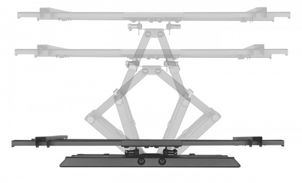 BRATECK Full-Motion επιτοίχια βάση TV 37-80 60kg MAXVESA600x400 LPA61-466