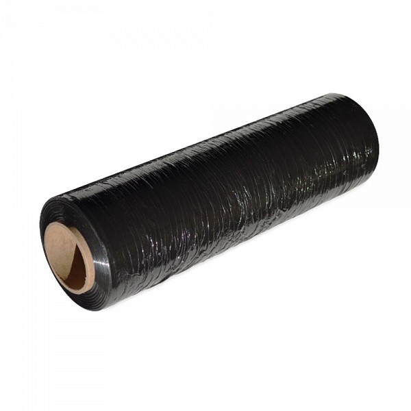 Stretch Film Μαύρο 50cm x 130m 23 mic (2KG)