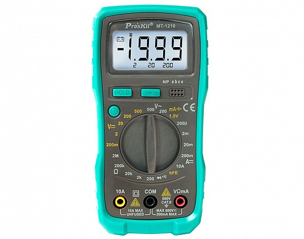 ΠΟΛΥΜΕΤΡΟ ΨΗΦΙΑΚΟ BASIC + BUZZER MT-1210 S/PROSKIT