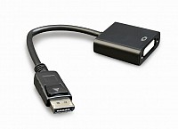 Cablexpert DisplayPort to DVI adapter cable black A-DPM-DVIF-002