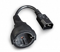 Cablexpert Power adapter cord (C14 male to Schuko female) PC-SFC14M-01