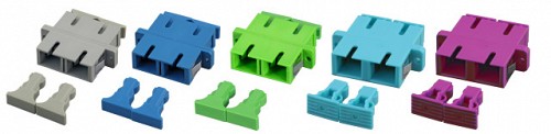 EFB COUPLER SC DUPLEX MULTIMODE OM4 ERICA VIOLET 53333.1