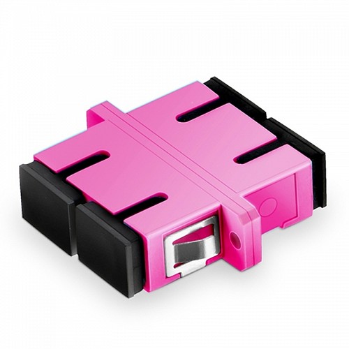 EFB COUPLER SC DUPLEX MULTIMODE OM4 ERICA VIOLET 53333.1