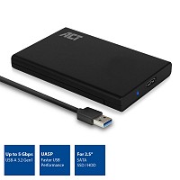 ACT ΚΟΥΤΙ 2.5 SATA ΣΕ USB 3.2 Gen1 screwless AC1215