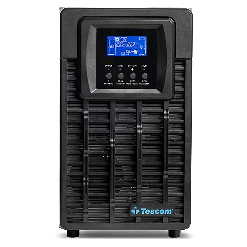 Tescom Neoline Plus 1103 ST UPS On-Line 3000VA 2700W με 4 Schuko Πρίζες LCD 6x 12V/9AH UPS.0406
