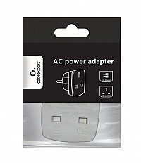 Gembird AC power adapter UK socket to EU Schuko plug 7.5A A-AC-UKEU-001