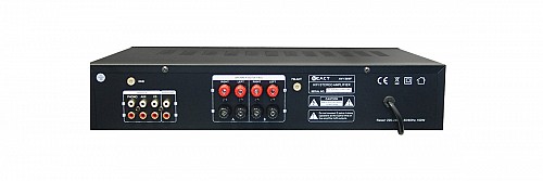 REACT Στερεοφωνικός Ενισχυτής BLUETOOTH USB/SD/MP3/FM με 4 Εξόδους A/B και είσοδο PHONO AV-1305P