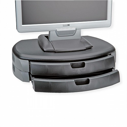 Roline Dual Monitor/Printer Stand Trend Black LCD/CRT ΣΥΡΤΑΡΙ 17.02.3375