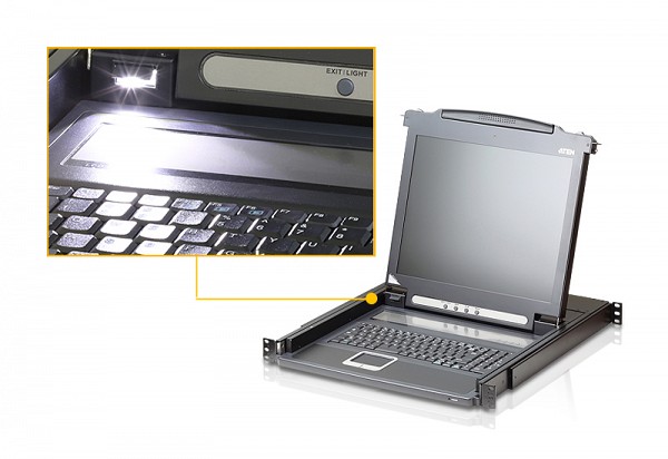 Aten CONSOLE  1U 19 VGA CL1000N.
