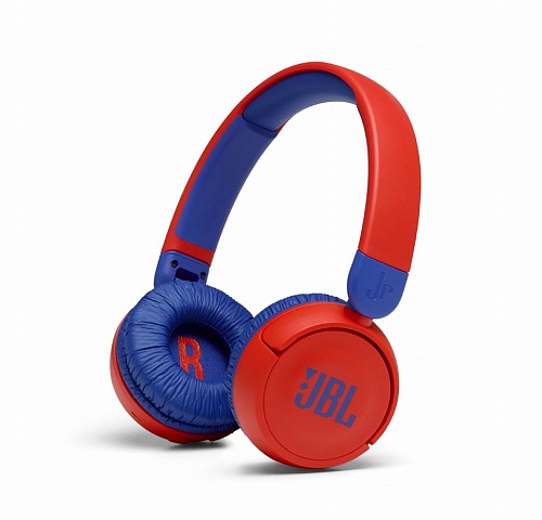 JBL On-Ear Headphones for Kids Wireless (Red) JBLJR310BTRED