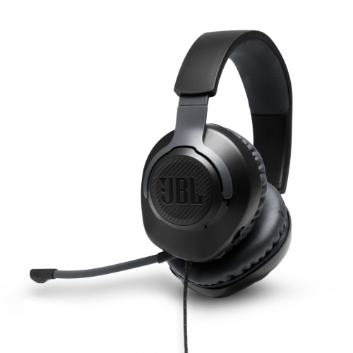 Jbl Quantum 100 Over-Ear Wired Gaming Headset Black JBLQUANTUM100BLK