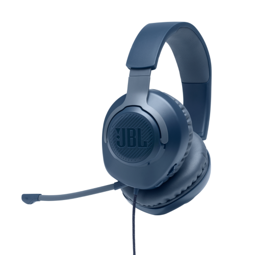 Jbl Quantum 100 Over-Ear Wired Gaming Headset Blue JBLQUANTUM100BLU