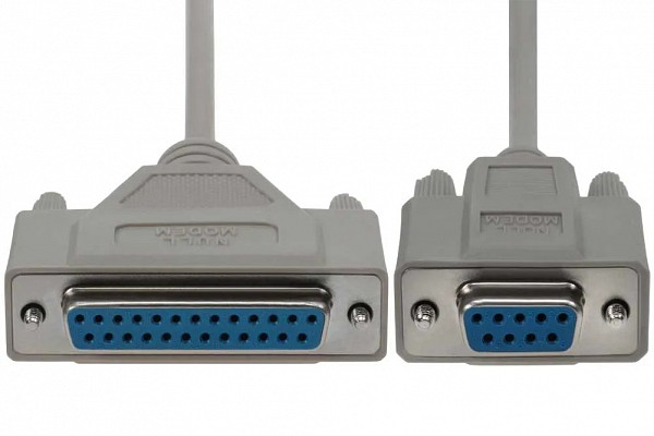Null Modem Cable 9F/25F 3m
