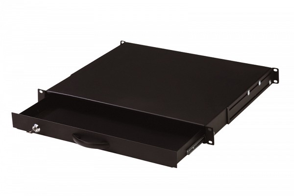 Mirsan ΣΥΡΤΑΡΙ ΠΛΗΚΤΡΟΛΟΓΙΟΥ 1U D=400mm RAL9005 MRCEK1U.01