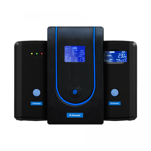 Tescom Leo Plus LCD 850VA UPS Line Interactive (UPS.0786) (TSLCD850AP)
