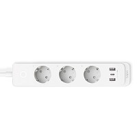 Tp-Link Smart Wi-Fi Power Strip 3-Outlets Homekit2 USB Type A 1 USB Type C Tapo P300