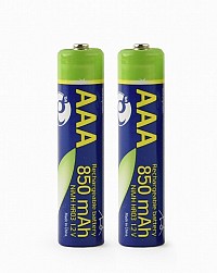 Energenie Rechargeable AAA Instant Batteries (ready-to-use) 850mAh 2pcs Blister Pack EG-BA-AAA8R-01