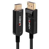 Lindy καλώδιο DisplayPort 1.2 to Hdmi 18G Hybrid Cable 30m 38492