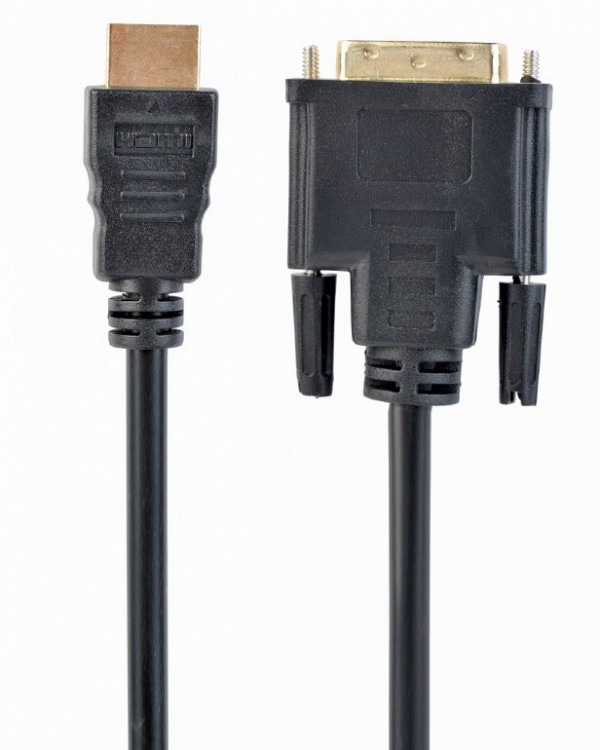 Cablexpert HDMI to DVI male-male cable with gold-plated connectors 4.5m - CC-HDMI-DVI-15