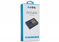 S-Link SELECTOR HDMI 5 PORT 4K2K, IR + Adapter SL-HSW4K55