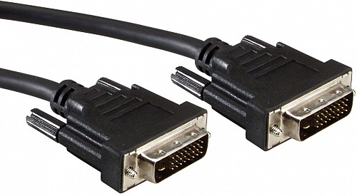 Monitor DVI Cable DVI-D M - DVI-D M (24+1) dual link 2m - S3641